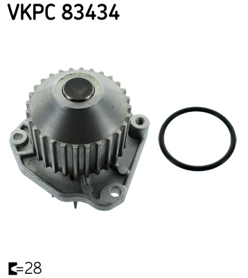 Pompă de apă, răcire motor VKPC 83434 SKF